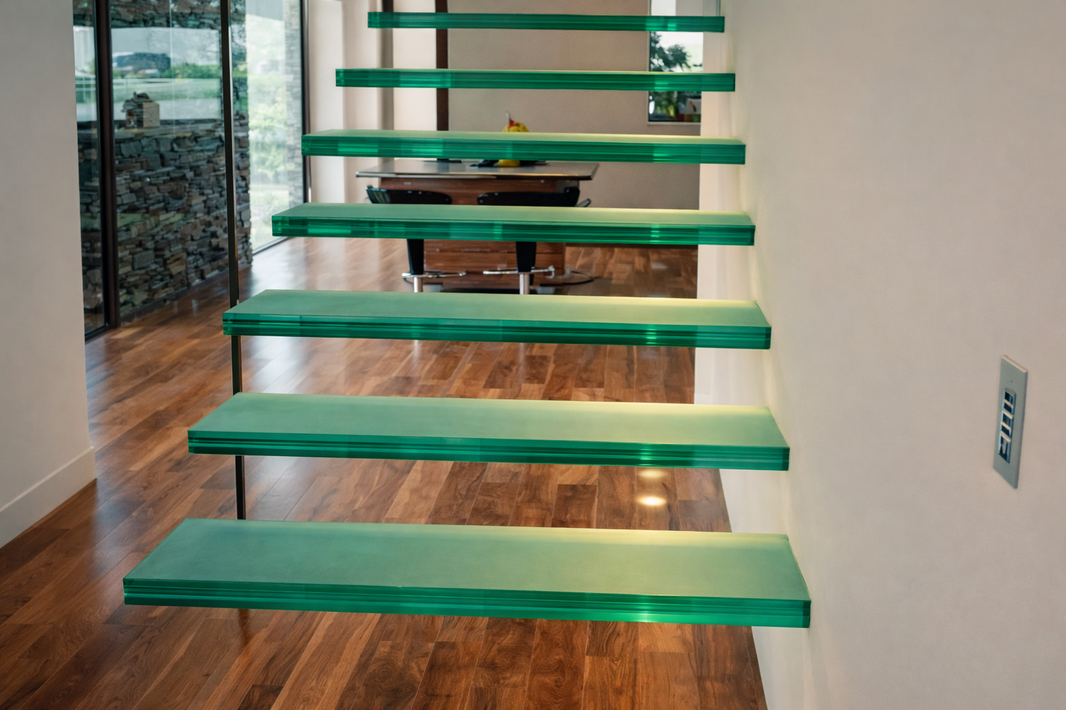 Glass Stairs